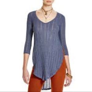 Free people Astoria hacci ribbed tunic 🚨 weekend sale
